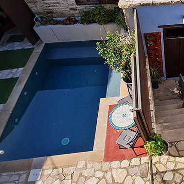 Swimming Pool at Red Blue Door Houses